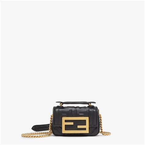 fendi nano baguette chain